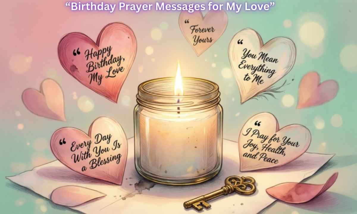 Birthday Prayer Messages for My Love