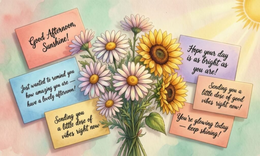 Good Afternoon Messages to Make Her Smile