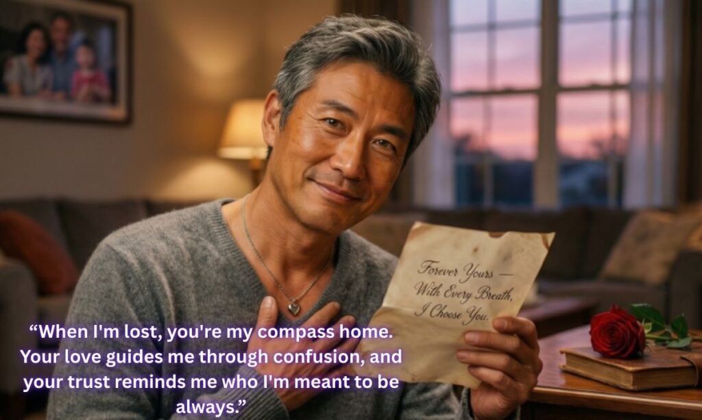 heart touching love and trust message for my wife
