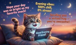 Inspirational & Funny Good Evening Messages for Friend