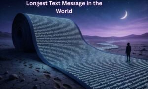Longest Text Message in the World