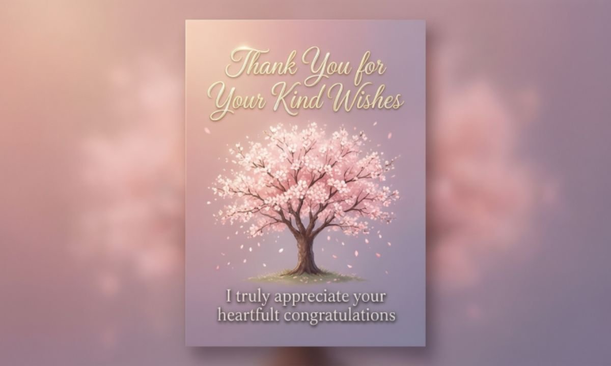 Replies to Congratulations Messages