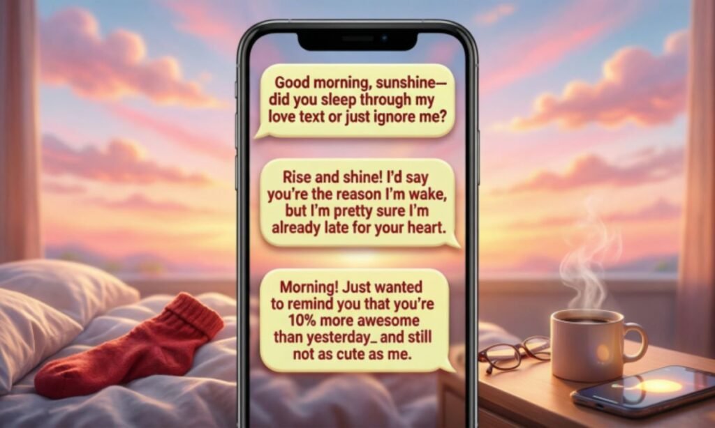 Witty Good Morning Texts for Her