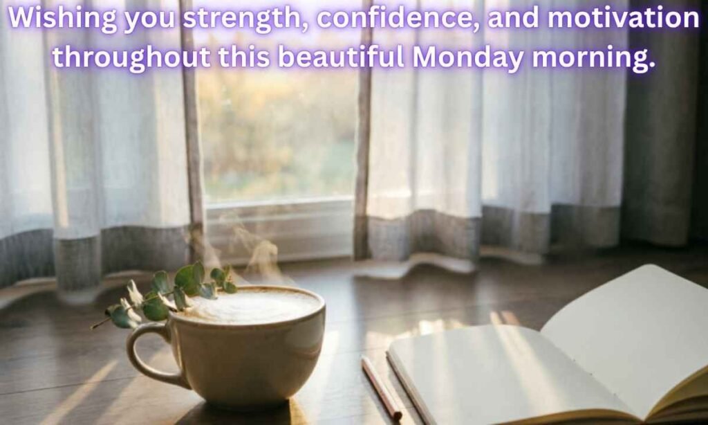Monday Morning Blessings Image:
Wishing you strength, confidence, and motivation throughout this beautiful Monday morning.