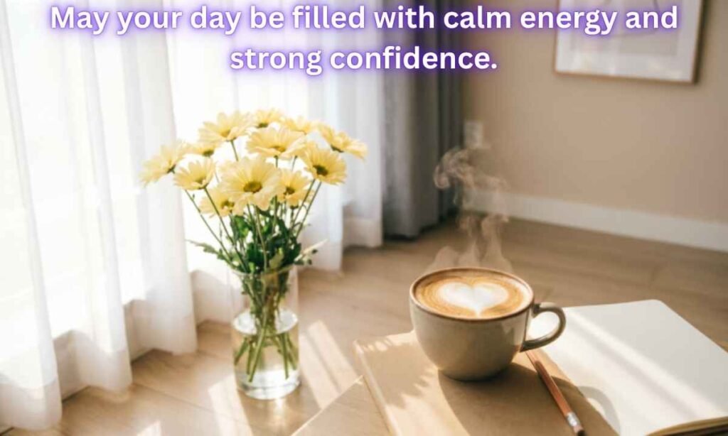 Tuesday Morning Blessings Image:
May your day be filled with calm energy and strong confidence.